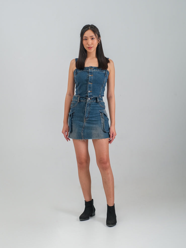 KIMBERLY DENIM TANK TOP