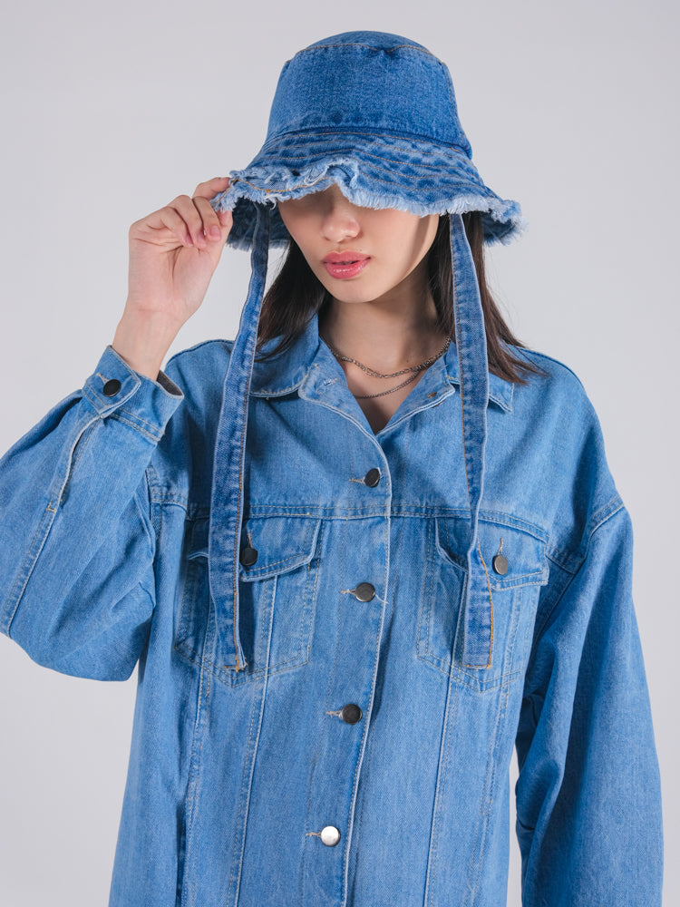 TOBY BUCKET HAT DENIM