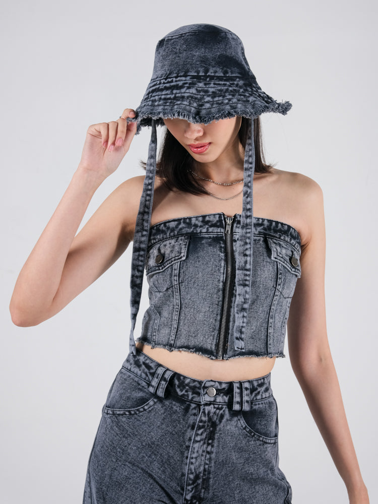 TOBY BUCKET HAT DENIM