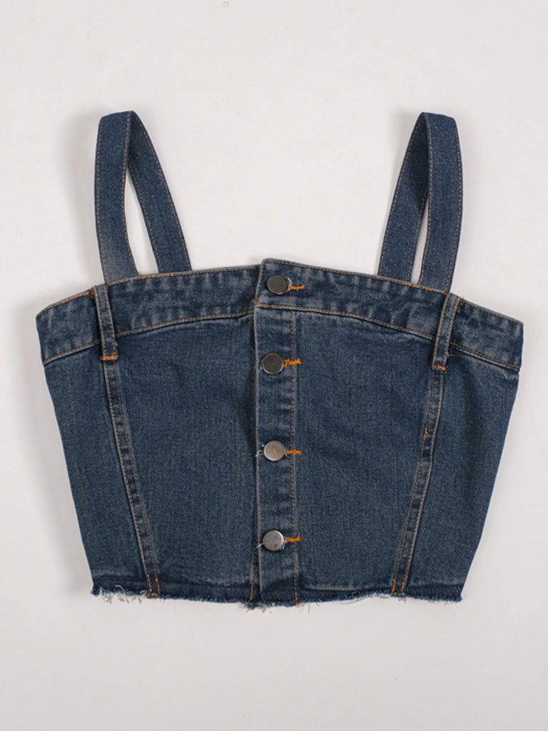 KIMBERLY DENIM TANK TOP