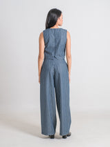 ROMAN VEST STRIPE DENIM