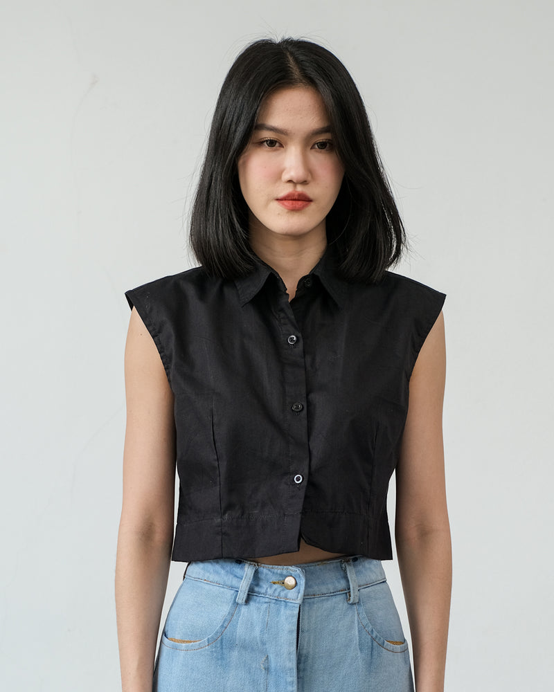 LUNA CROP SHIRT