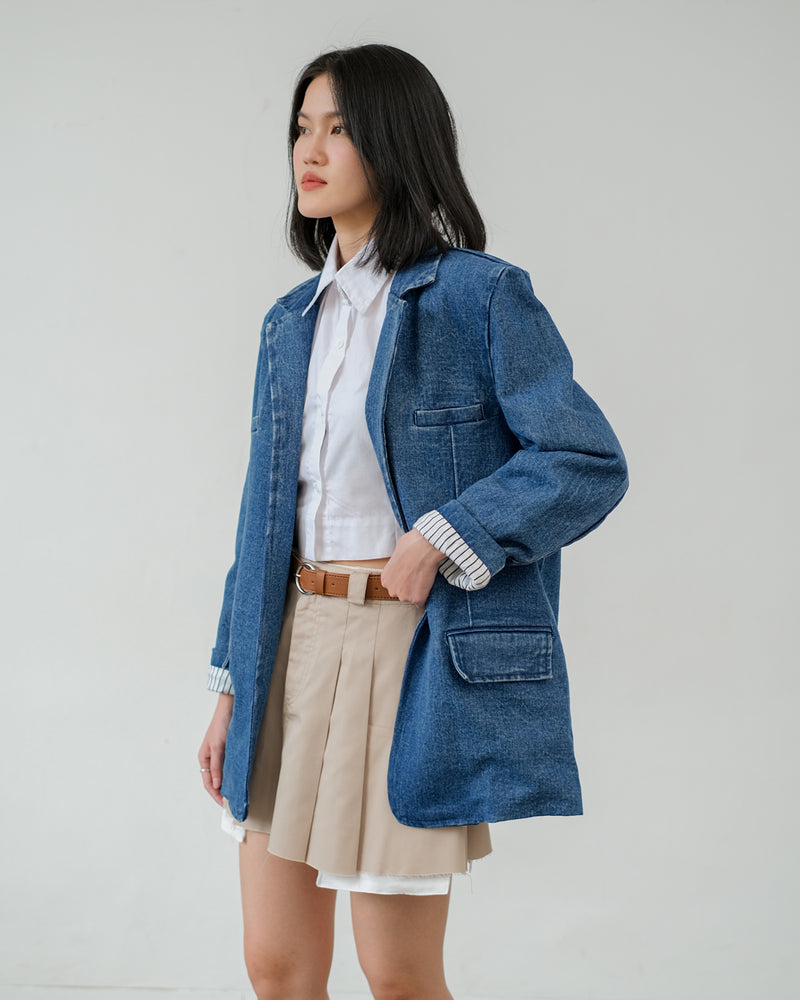 HARPER DENIM BLAZER