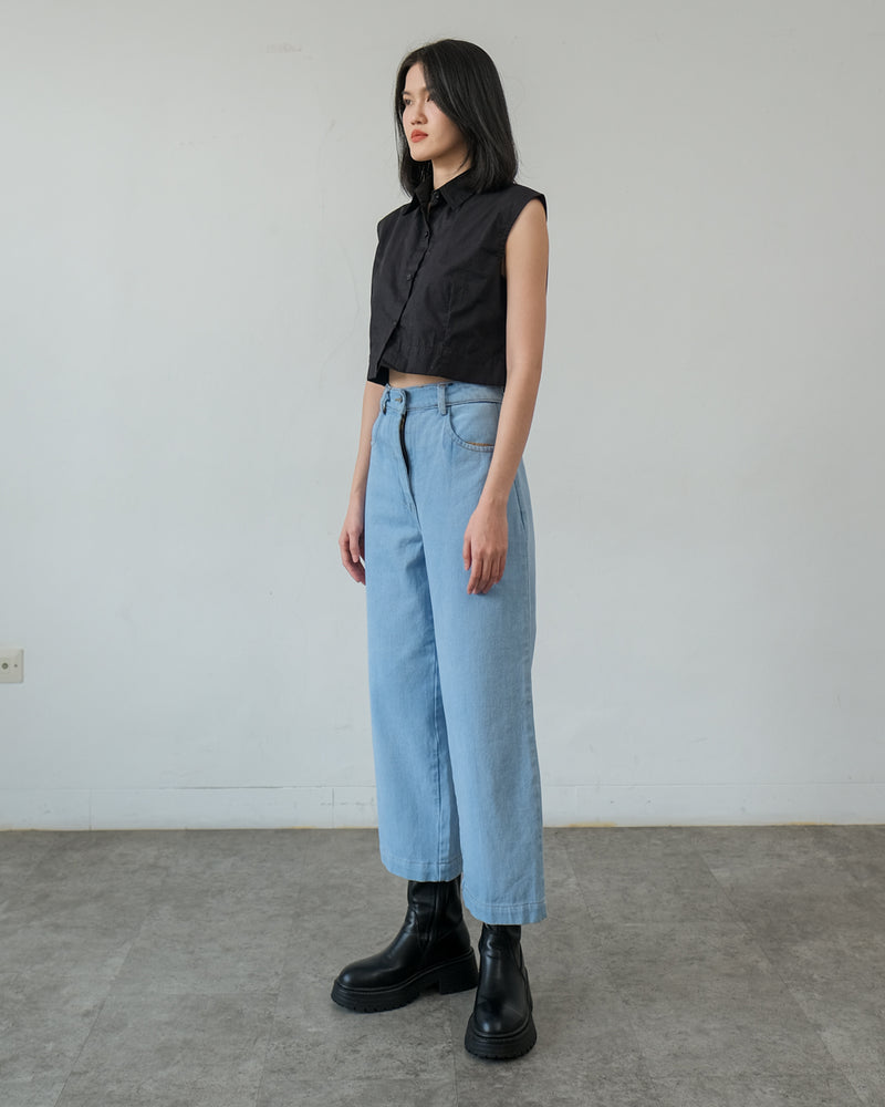 LUNA CROP SHIRT