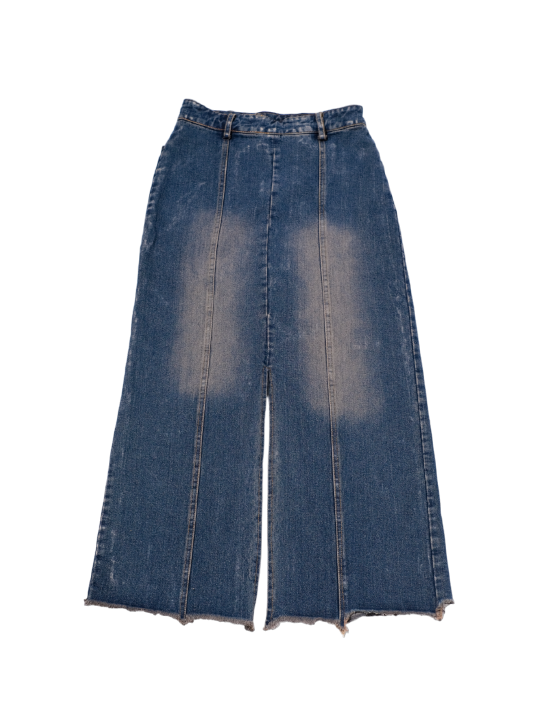 ASHLEY MAXI DENIM SKIRT