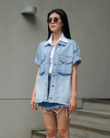 PORSHA DENIM JACKET SHIRT