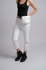 AMBER JEANS IN WHITE DENIM