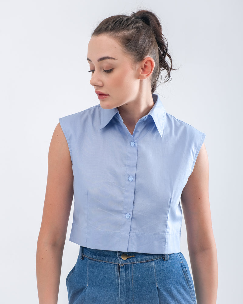 LUNA CROP SHIRT