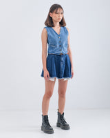 ROMAN VEST BLUE DENIM